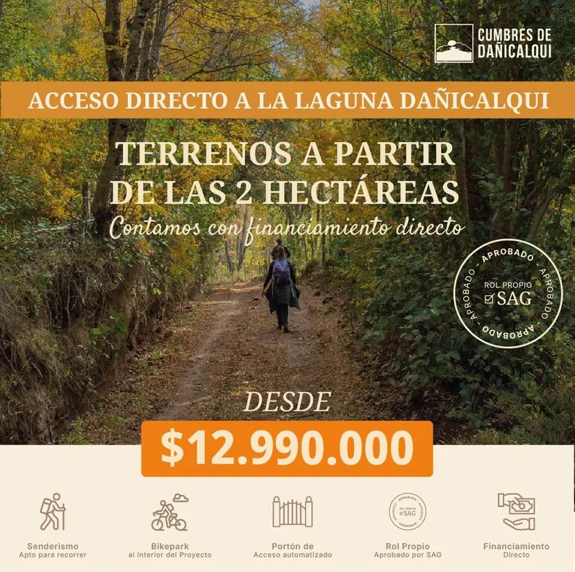 Parcelas en Cumbres de Dañicalqui – Desde 2 a 4,1 hectáreas