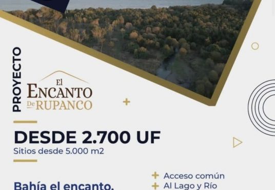 Terreno en El Encanto de Rupanco – 5.000 m²