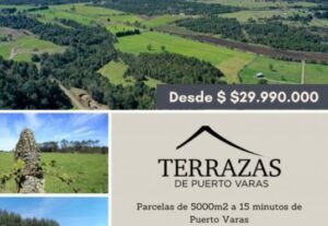 Terreno en Terrazas de Puerto Varas – 5.000 m²